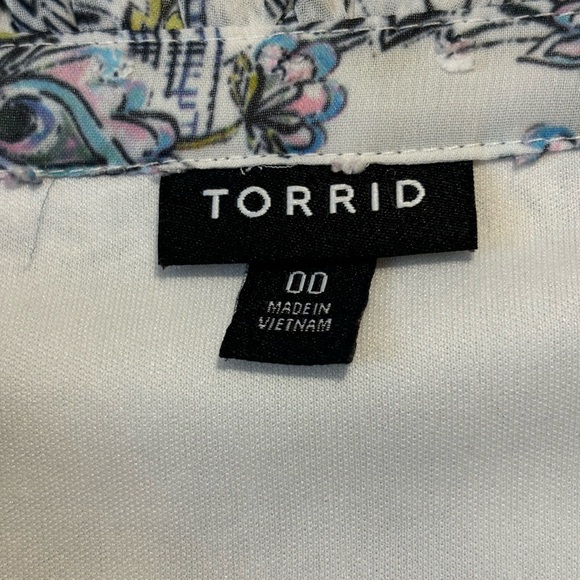 Torrid 00 Mini Clip Dot Front Keyhole Dress - Picture 5 of 8